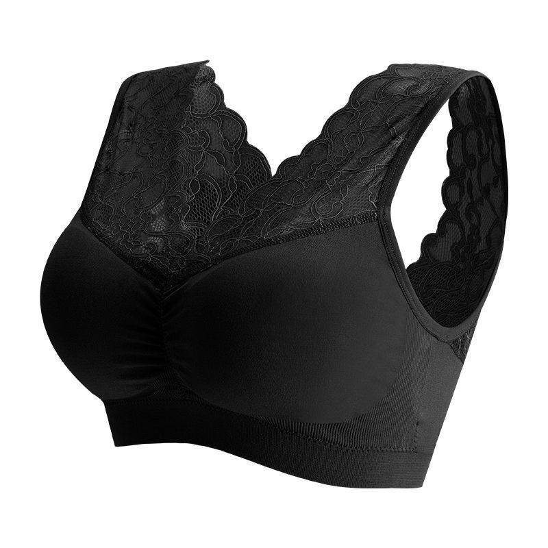 Women Plus Size Seamless Bra Breathable Underwear Wireless Beauty Back Pad Push Up Lingerie Push