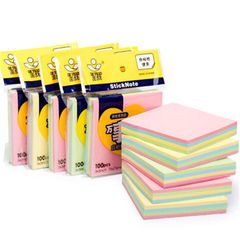Mix Colors of Sticky Notes Post-it Notes Notebooks Office Products School Supplies 76mm*76mm Mix Colors