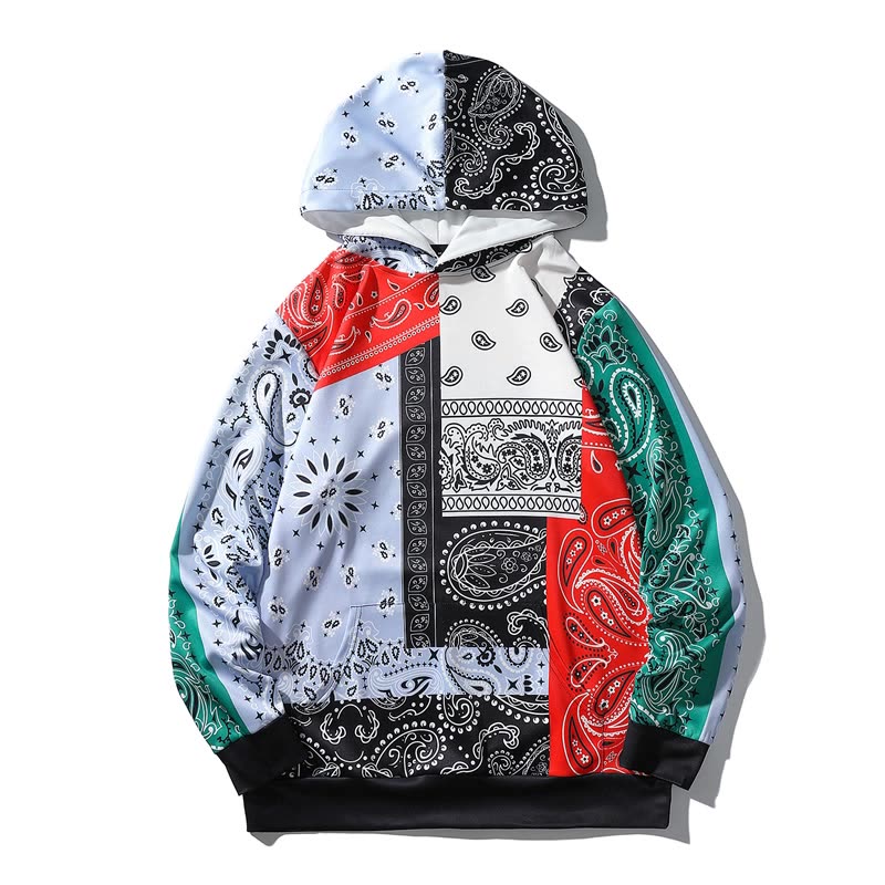 Autumn and winter new loose men&apos;s sweater tide brand hip-hop street straight shoulder sleeves hoodie