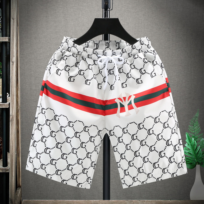 Summer Shorts men's thin outer wear large underpants loose running pants tide brand fat plus size 5 pants