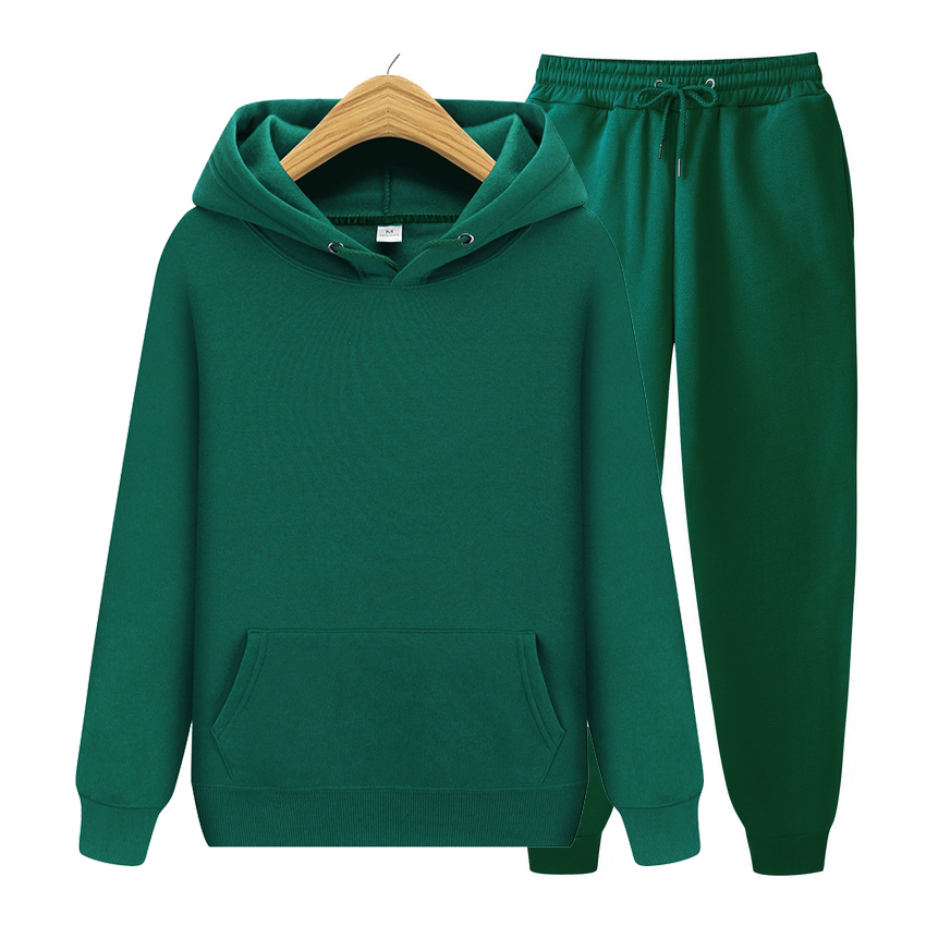 Men&apos;s Sets Hoodies Pants Sweatshirt Sweatpants Fashion Slim Fit Hoodie Hip Hop Pullover