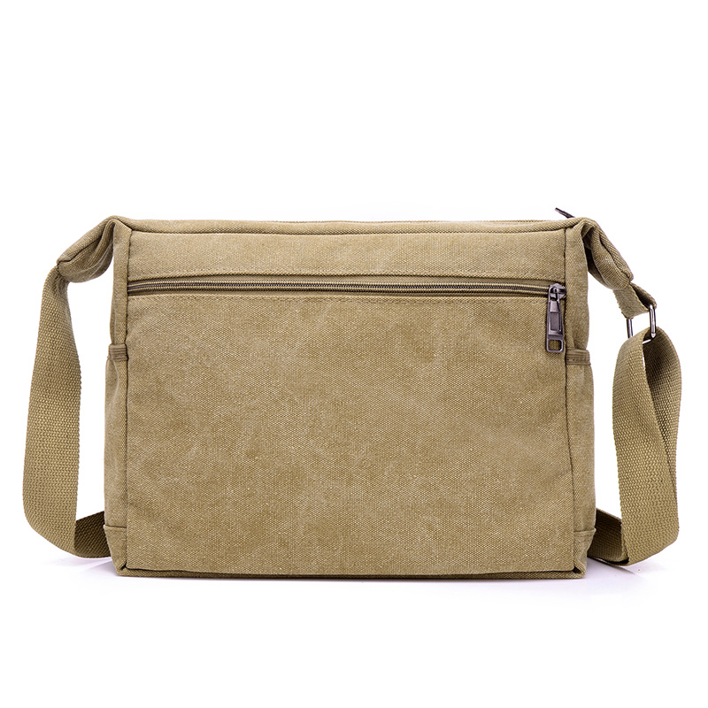 Men Canvas Shoulder Bags Casual Tote Travel Men's Crossbody Bag Messenger Bags Fashion Handbag