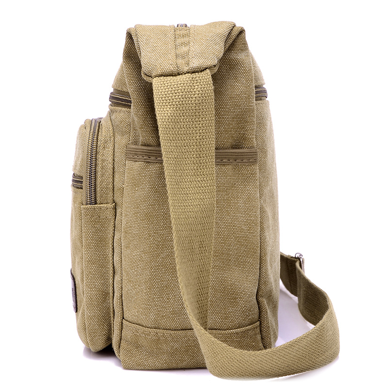 Men Canvas Shoulder Bags Casual Tote Travel Men's Crossbody Bag Messenger Bags Fashion Handbag