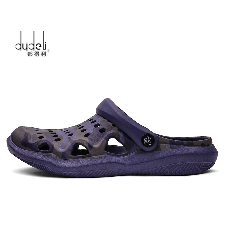 Men&apos;s Summer Shoes Slippers Breathable Non-slip Mules Male Shoes Casual Beach Sandals