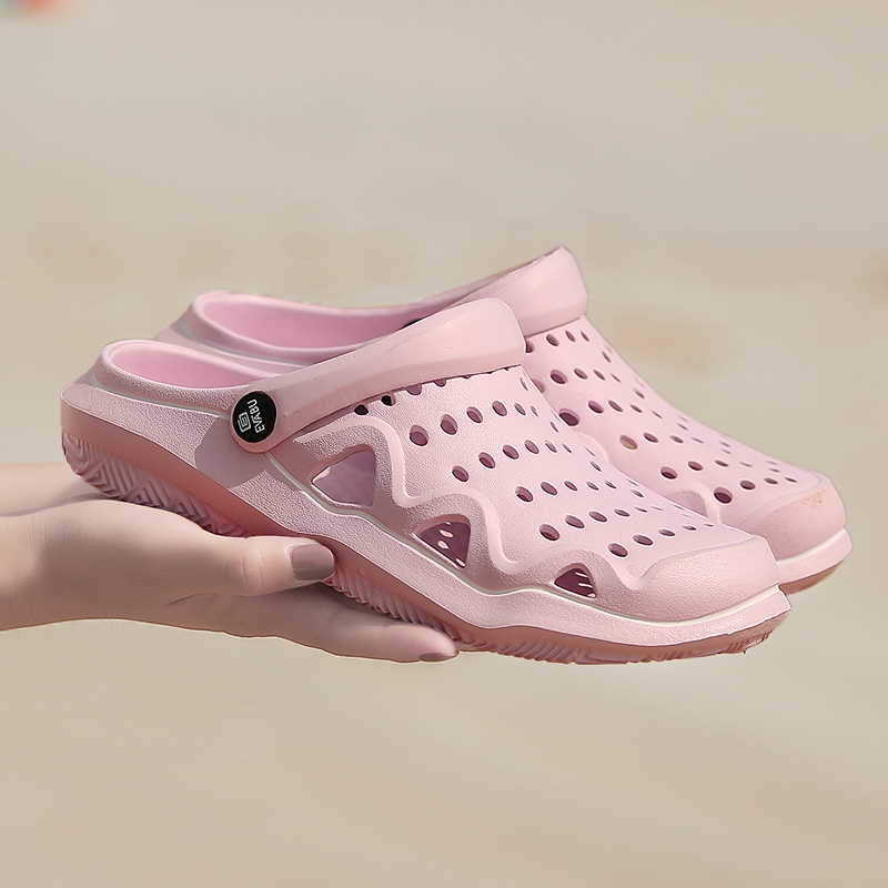Men&apos;s Summer Shoes Slippers Breathable Non-slip Mules Male Shoes Casual Beach Sandals