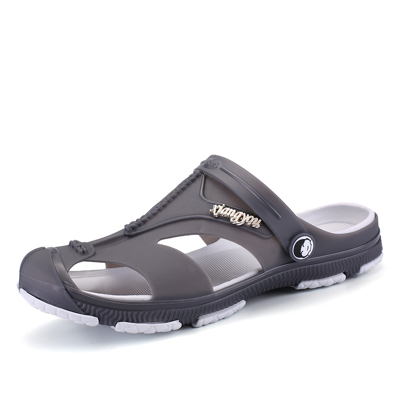 Men&apos;s Slippers Clogs Slip-On Breathable Sandals Plus Size Male Beach Shoes Quick Dry