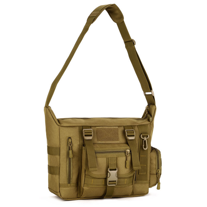Military Men&apos;s A4 Document Molle Messenger Sport Crosscody Bags Sling Laptop Shoulder Bag