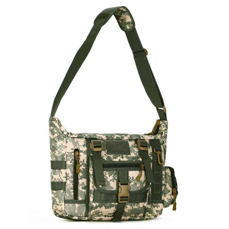 Military Men&apos;s A4 Document Molle Messenger Sport Crosscody Bags Sling Laptop Shoulder Bag