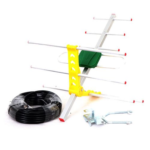Digital antenna Go for Better reception plus a connector + free 10m coaxial cable