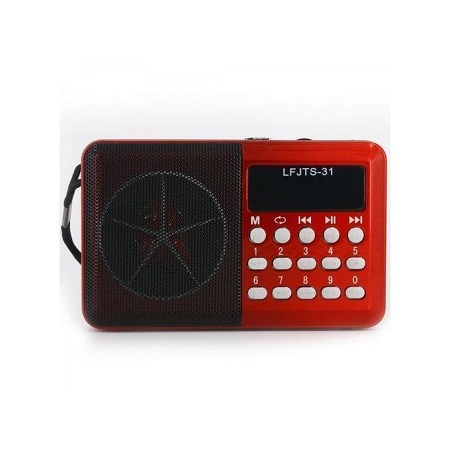 Joc FM Radio rechargeable digital FM Radio and MP3 player