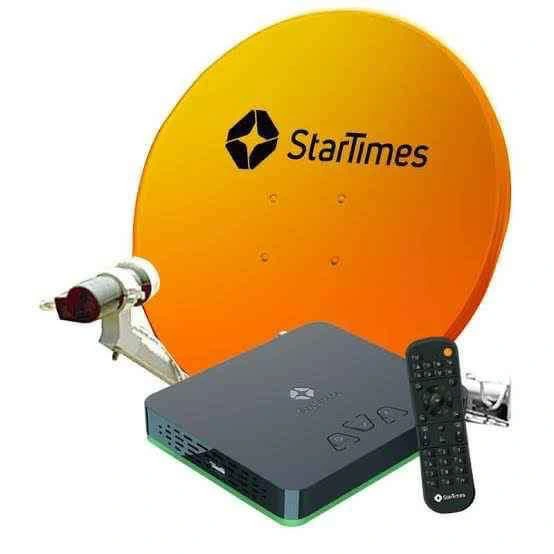 Startimes Dish full kit Sat3 plus Extra offer 1month smart bouquet for free worth 999, 100+ channels
