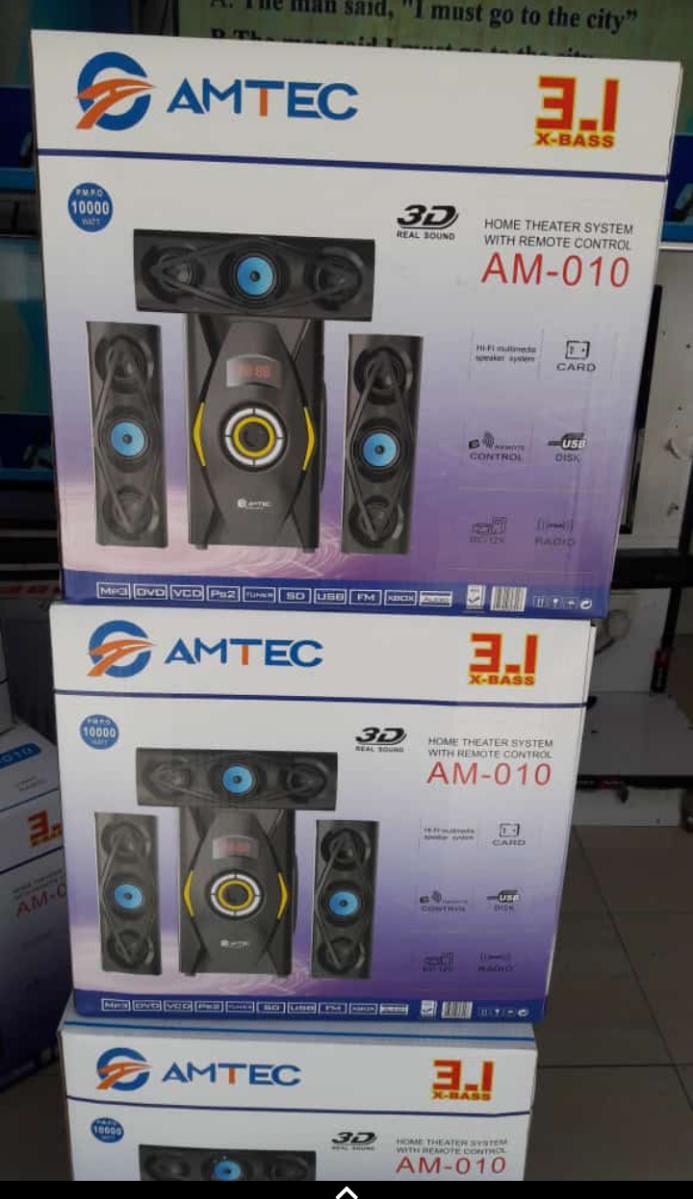 ELECTRONOC SPEAKER SYSTEM Amtec 3.1 HI-FI SUBWOOFER 10000W-EXTREME ENTERTAINMENT