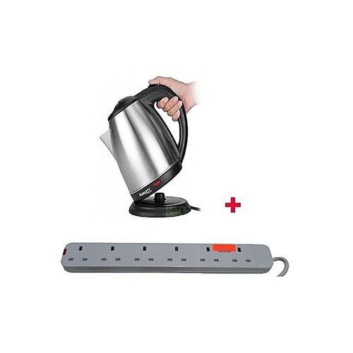 Scarlett Cordless Electric Kettle 2 Litres FREE 5-way Extension Cable