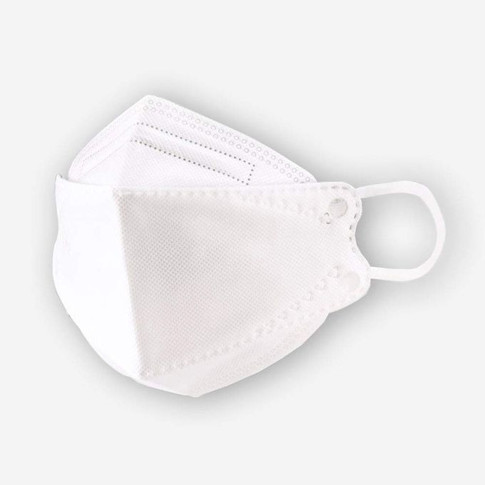 IMPORTED KF94 White or Black Face Protective Masks 10 Packs PREMIUM