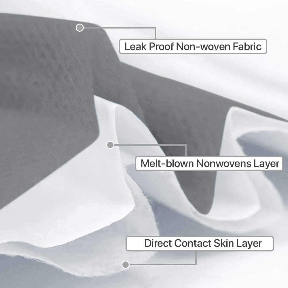 Executive Pure White/black/blue Imported 3 Ply Surgical Disposable Face Mask