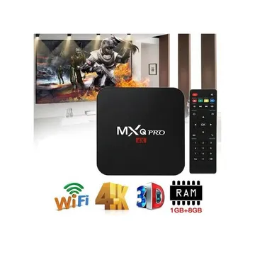 MXQ 4K Android TV Box - 4k Quad Core - 1G+8G - Tv Box - Tv Box andorid - Tv  Device - TV Box - ANDORID Smart Tv - Fast MXQ 4k Device - 7.1 Android