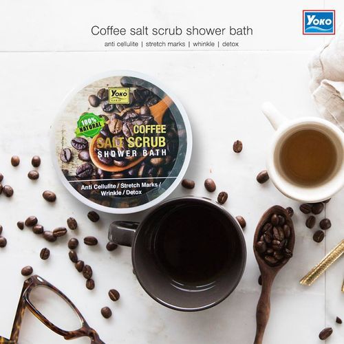 Coffee Sea Salt Bath Body/Face/Feet Spa Scrub