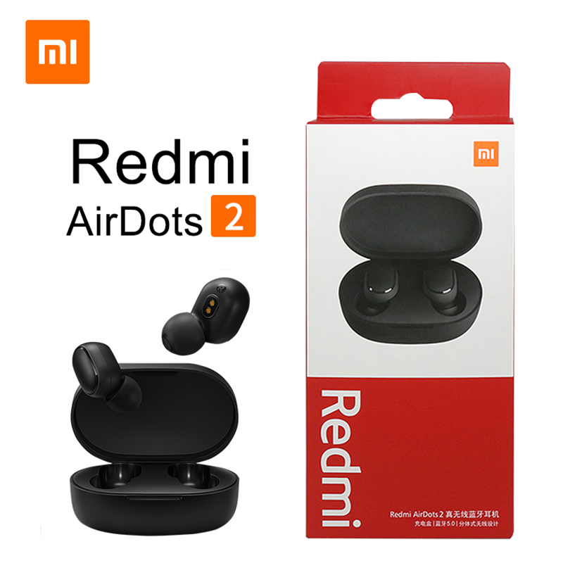 Xiaomi Redmi AirDots 2 Wireless Headphones Bluetooth 5.0 TWS True Earphones Wireless Headphone