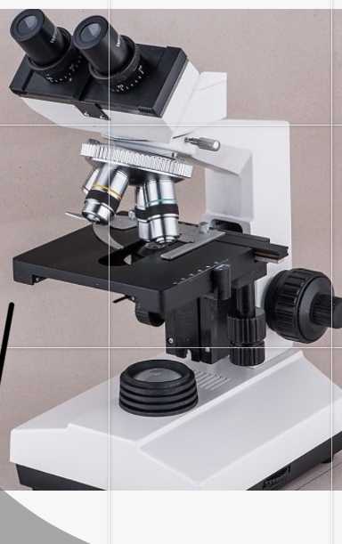 Microscope Omega 7, laboratory,  home research, school microscope