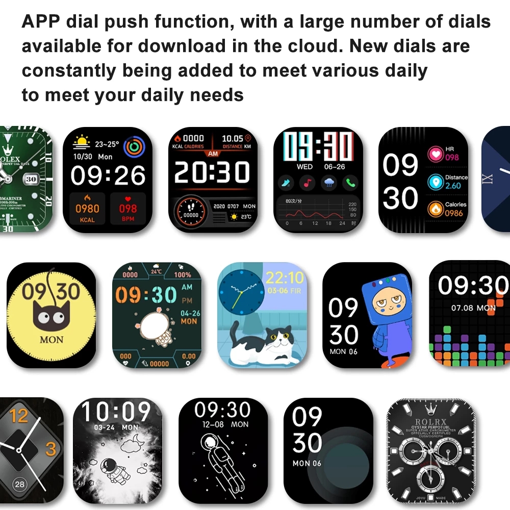 Smart watch 2021 IWO7 series 7 1.82"HD MAX Bluetooth Calls Custom Wallpaper Heart Rate Monitor Sport