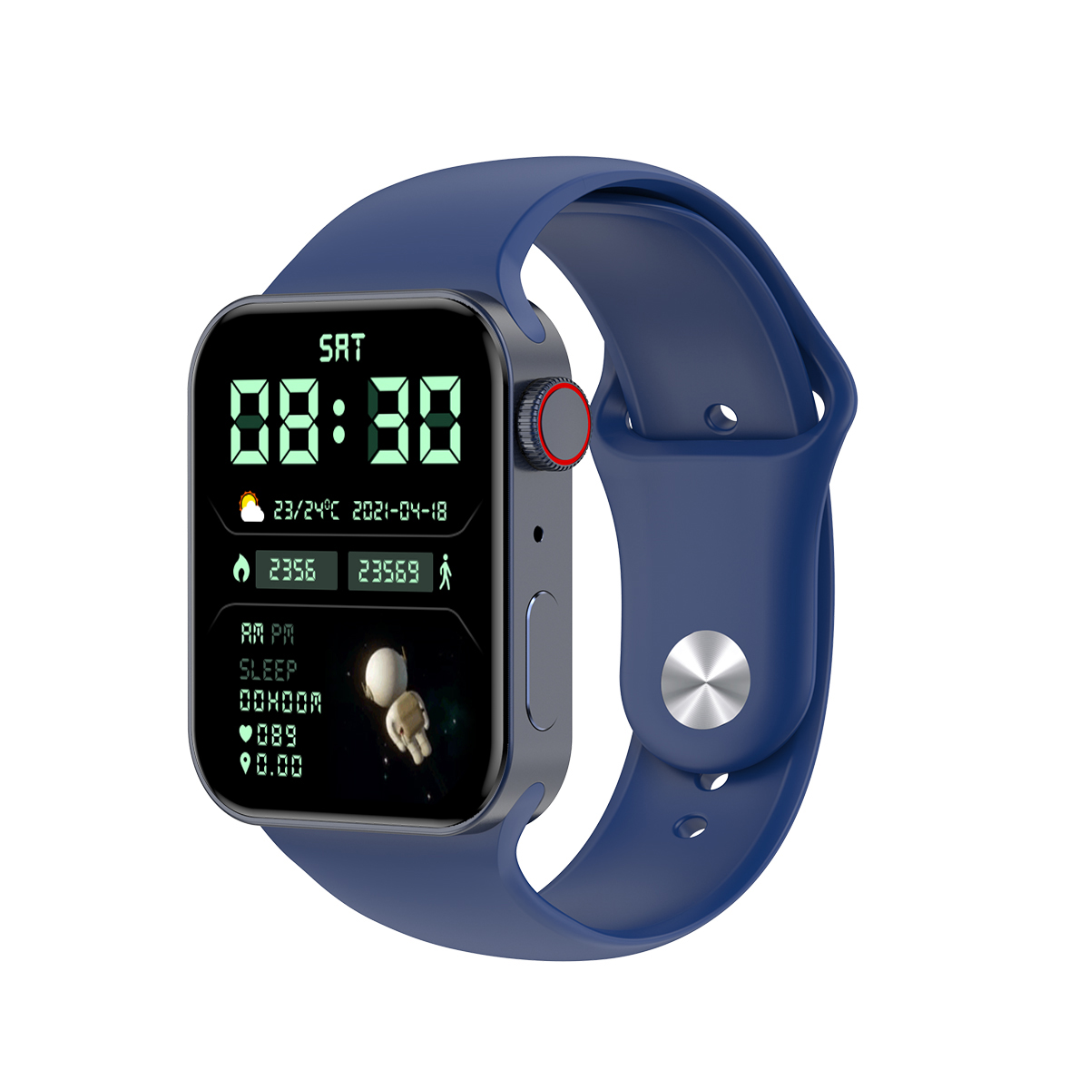 Smart watch 2021 IWO7 series 7 1.82"HD MAX Bluetooth Calls Custom Wallpaper Heart Rate Monitor Sport