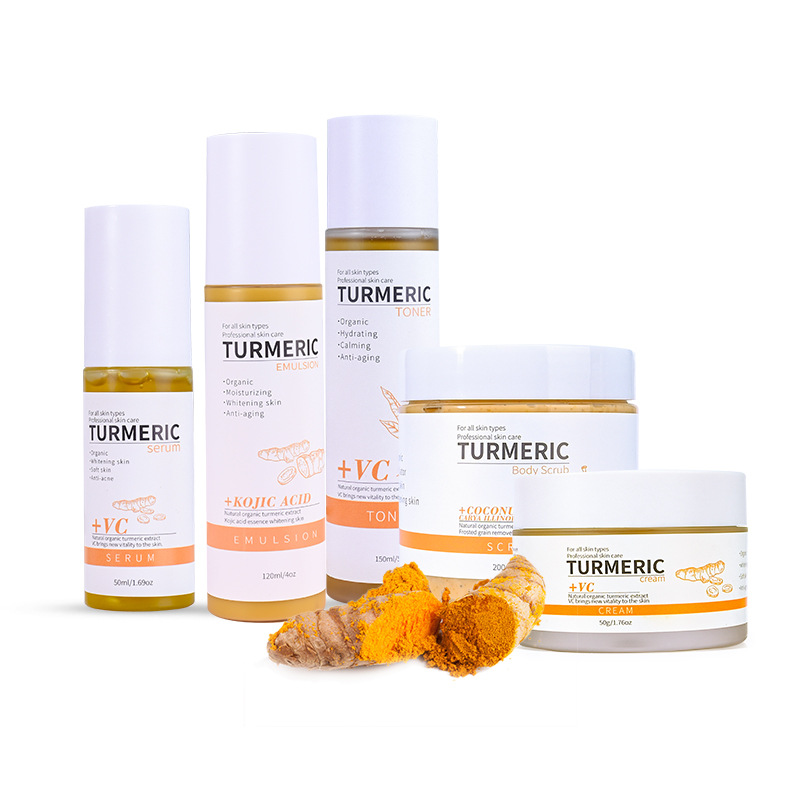 moisturizing and repairing essence cream, turmeric emulsion, body scrub, small batch
