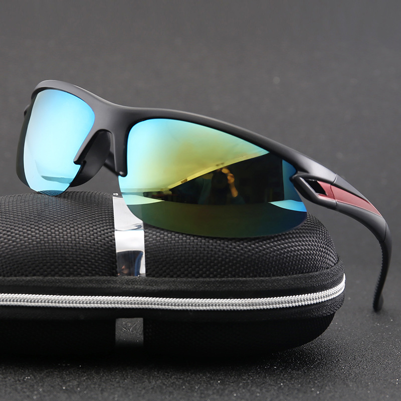 2021 new men fishing sunglasses, outdoor cycling glasses, fishing polarizing glasses