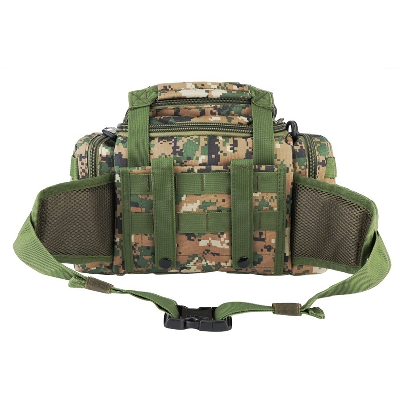 Oxford Fabric Outdoor Waist  Multifunctional Large Capacity Canvas Waterproof Carp Fishing Lure Box Tackle Bags Tactical Package