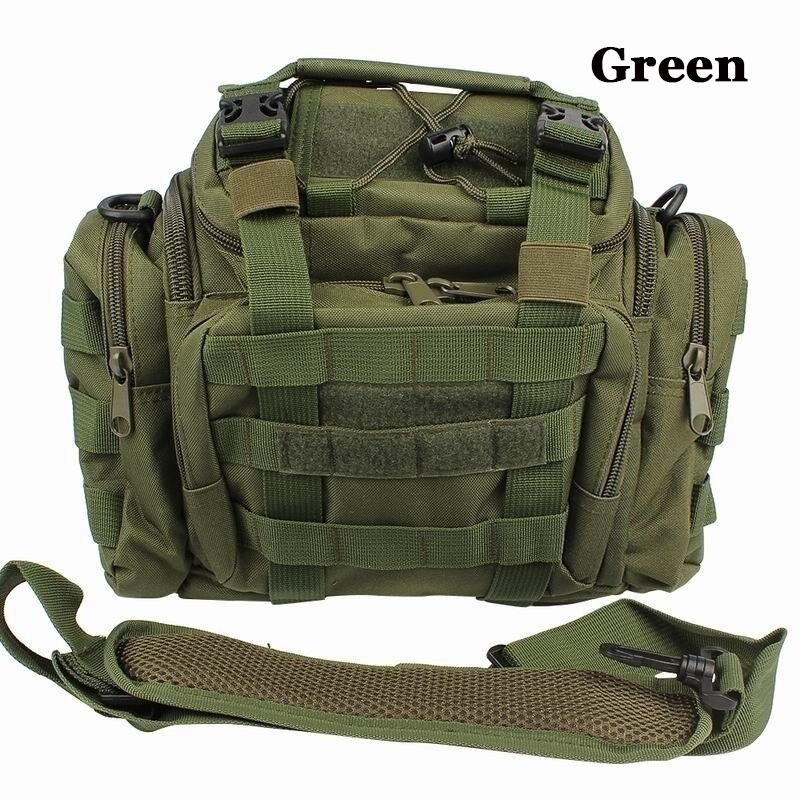 Oxford Fabric Outdoor Waist  Multifunctional Large Capacity Canvas Waterproof Carp Fishing Lure Box Tackle Bags Tactical Package