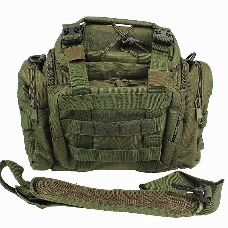 Oxford Fabric Outdoor Waist  Multifunctional Large Capacity Canvas Waterproof Carp Fishing Lure Box Tackle Bags Tactical Package