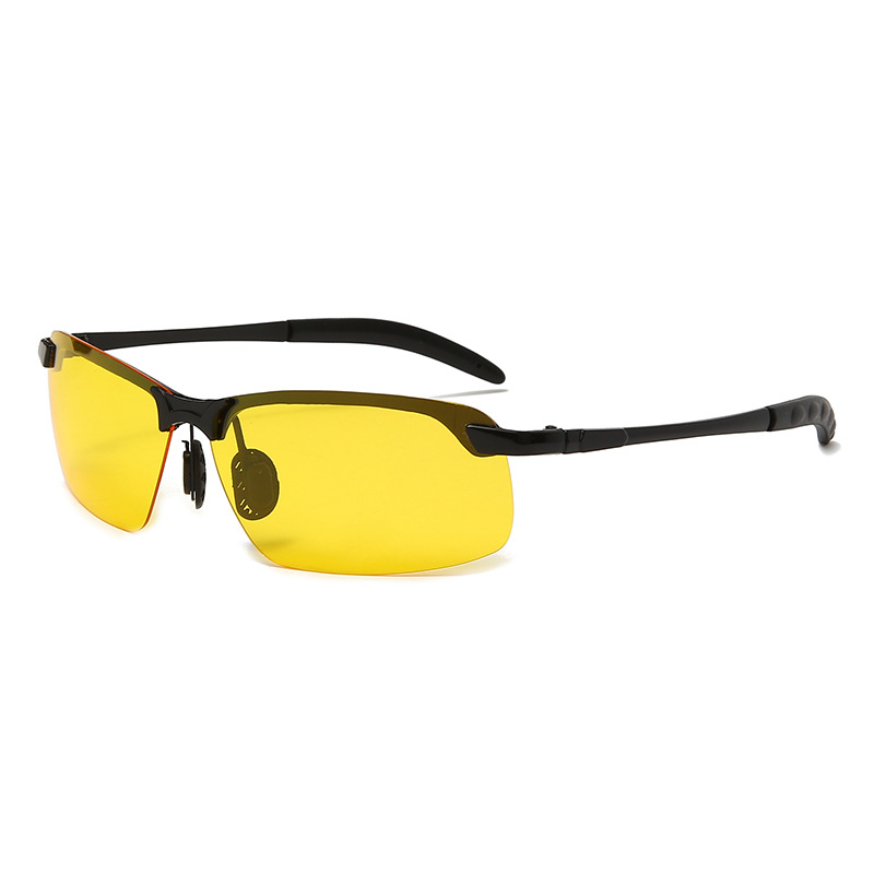 New men's color changing polarized sunglasses, day and night dual driving fishing night vision sunglasses