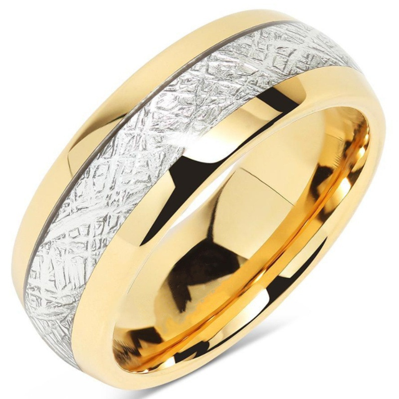 New fashion men's and women's inlaid zircon couple engagement rings
