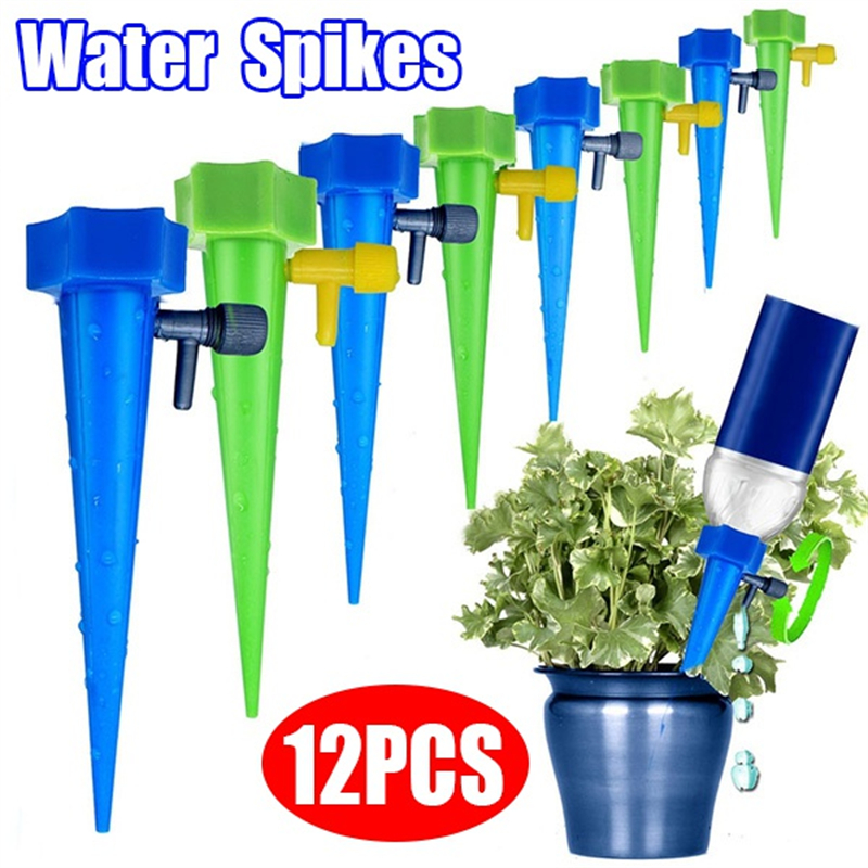 2/6/12Pcs Self-Watering Kits Automatic Waterers Drip Irrigation Indoor Plant Watering Device Plant Garden Popular Fashion Tools Gadgets Creative