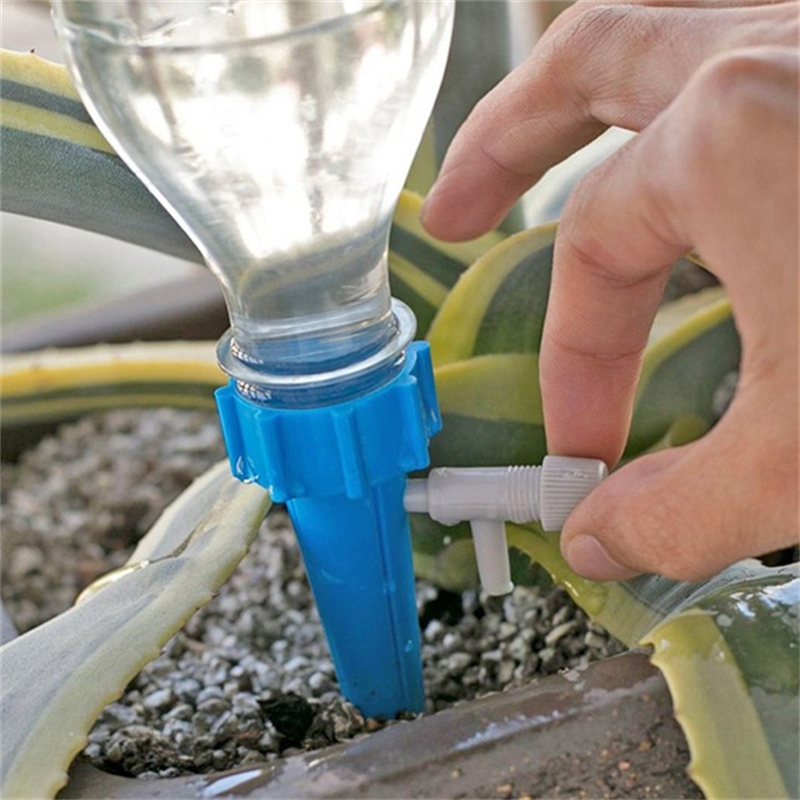2/6/12Pcs Self-Watering Kits Automatic Waterers Drip Irrigation Indoor Plant Watering Device Plant Garden Popular Fashion Tools Gadgets Creative