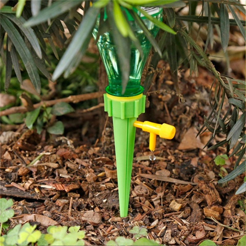 2/6/12Pcs Self-Watering Kits Automatic Waterers Drip Irrigation Indoor Plant Watering Device Plant Garden Popular Fashion Tools Gadgets Creative