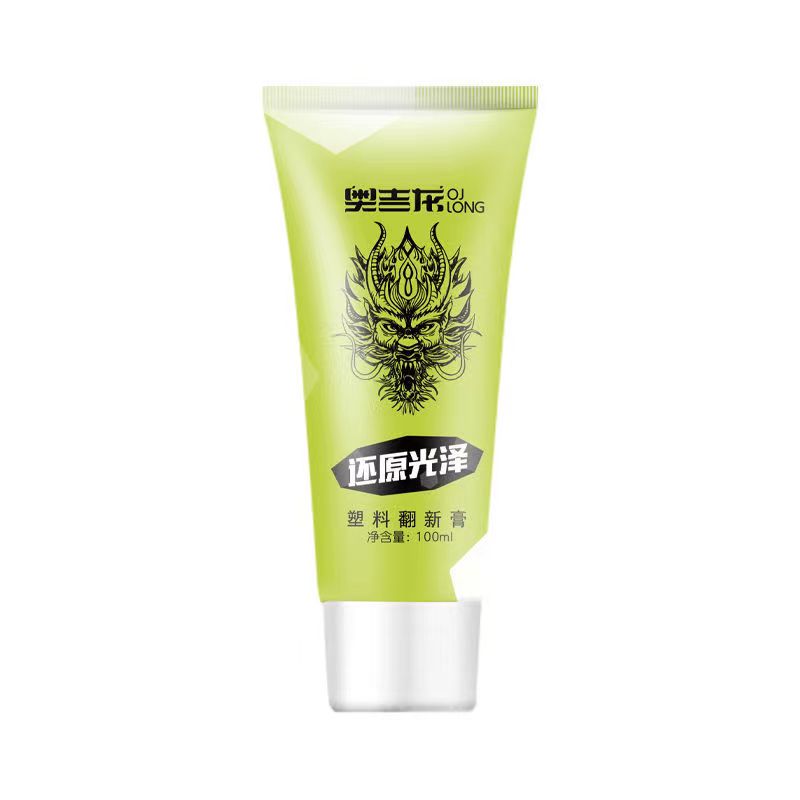 Automotive plastic reconditioning paste Retrofit reducing agent Black interior polish Instrument panel curing agent
