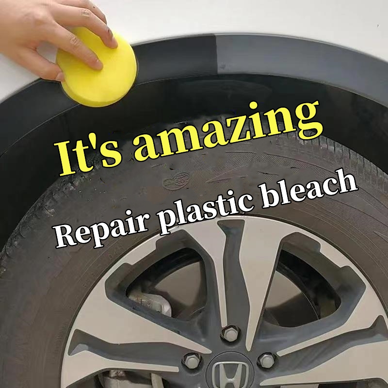 Automotive plastic reconditioning paste Retrofit reducing agent Black interior polish Instrument panel curing agent