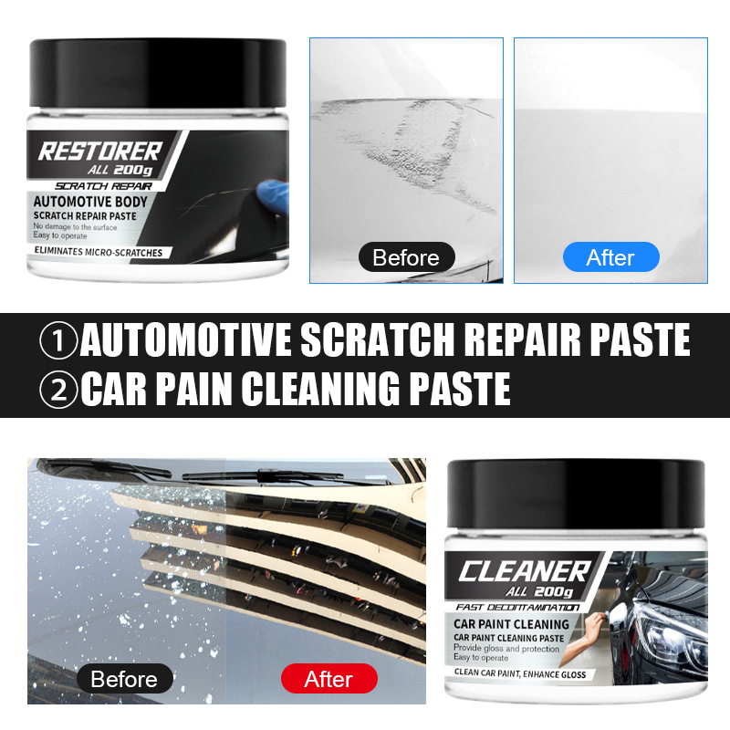 Scratch wax Car Scratch repair Car paint repair supplies Scratch Remover automotive supplies decontamination wax Car cleaning and maintenance supplies