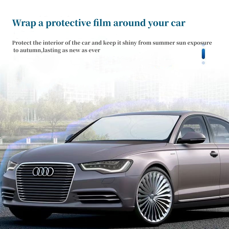 Car sun shield Front windshield blinds in car Sunscreen, thermal insulation, and sunshade Automotive supplies Cars and clothes Car sun visor
