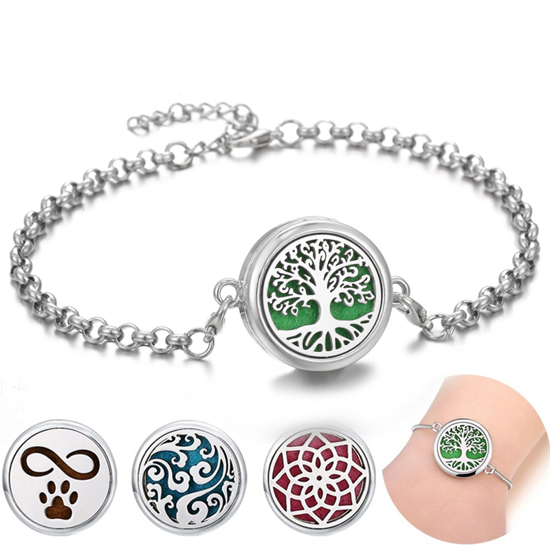 Hollow aromatherapy mosquito repellent essential oil bracelet and ankles chain  Unisex bracelet