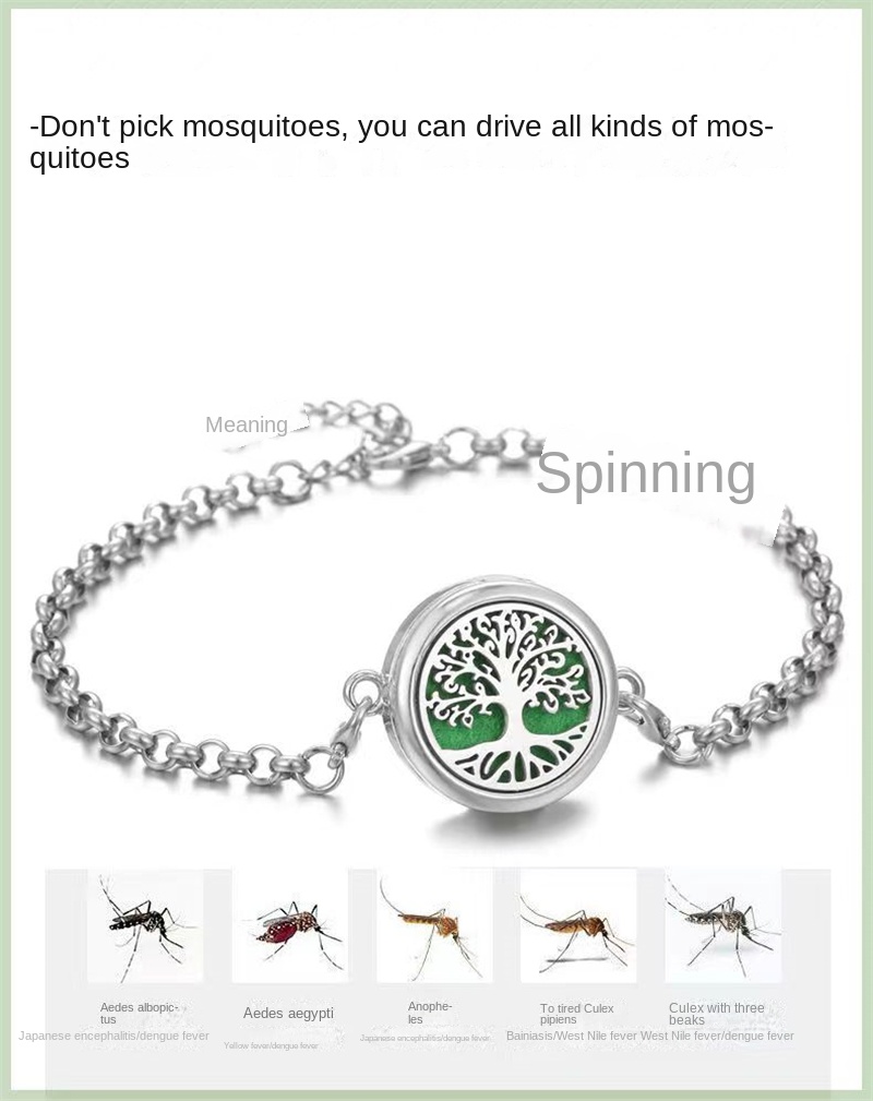 Hollow aromatherapy mosquito repellent essential oil bracelet and ankles chain  Unisex bracelet
