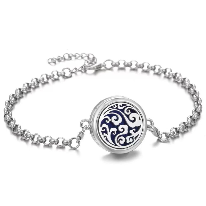 Hollow aromatherapy mosquito repellent essential oil bracelet and ankles chain  Unisex bracelet