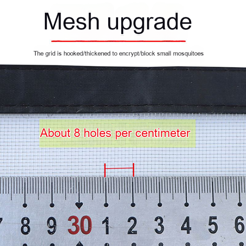 Mosquito Drapes  Edge screen mesh Self adhesive Velcro curtains Mosquito net for household use Self-assembly and disassembly without drilling Custom window screens are available