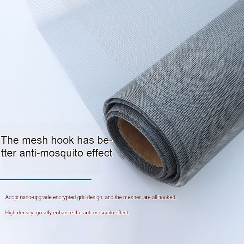 Mosquito Drapes  Edge screen mesh Self adhesive Velcro curtains Mosquito net for household use Self-assembly and disassembly without drilling Custom window screens are available