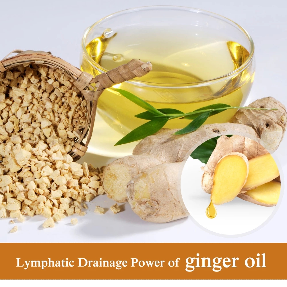30ml Natural Plant Therapy Lymphatic Drainage Ginger Oil Natural Anti Aging Essential Oil Massage