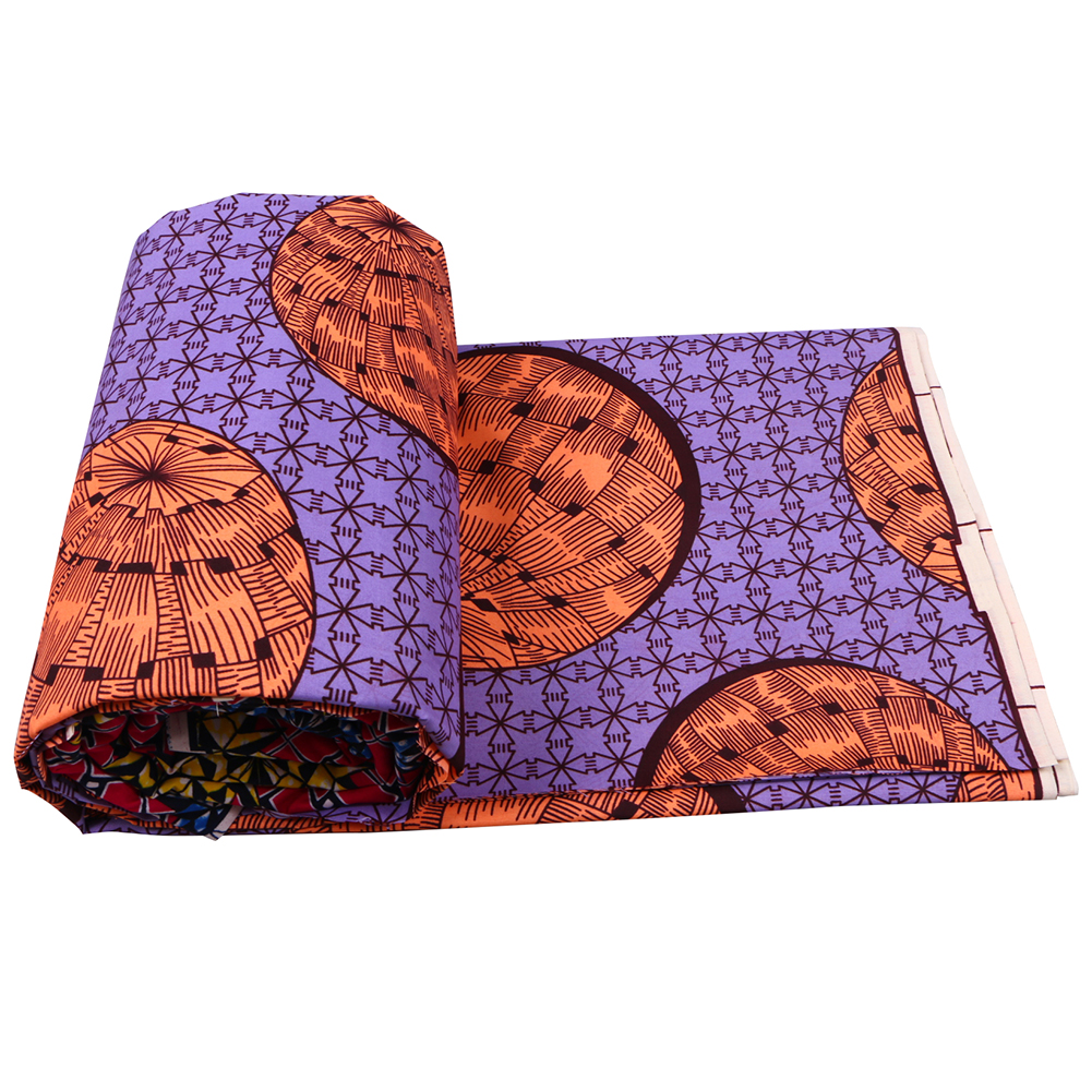 Polyester Wax African Fabric Embroidered French Handmade Fabric for Nigerian Wedding Party FP6132