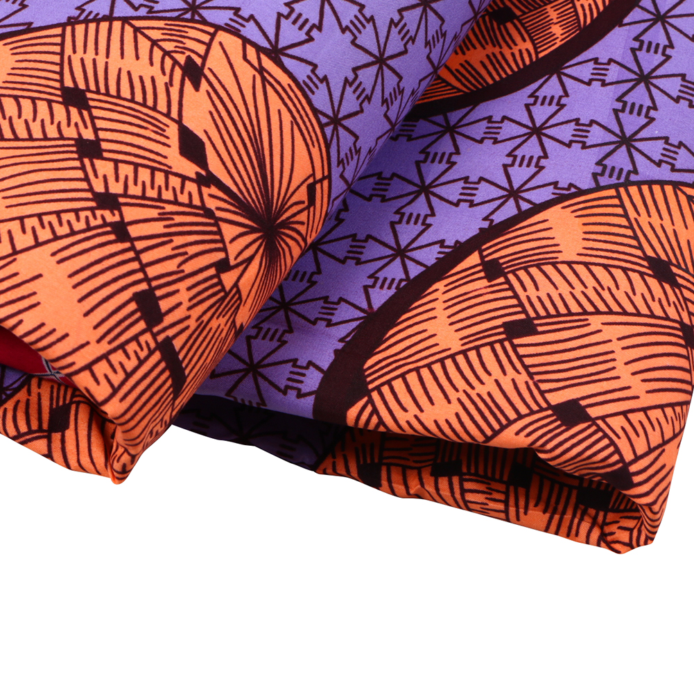 Polyester Wax African Fabric Embroidered French Handmade Fabric for Nigerian Wedding Party FP6132