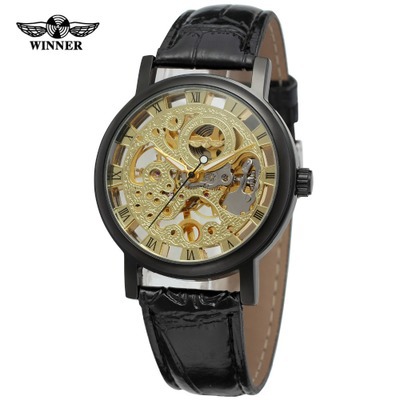 T-winner full hollow out men's and women's couple mechanical watch belt Watch