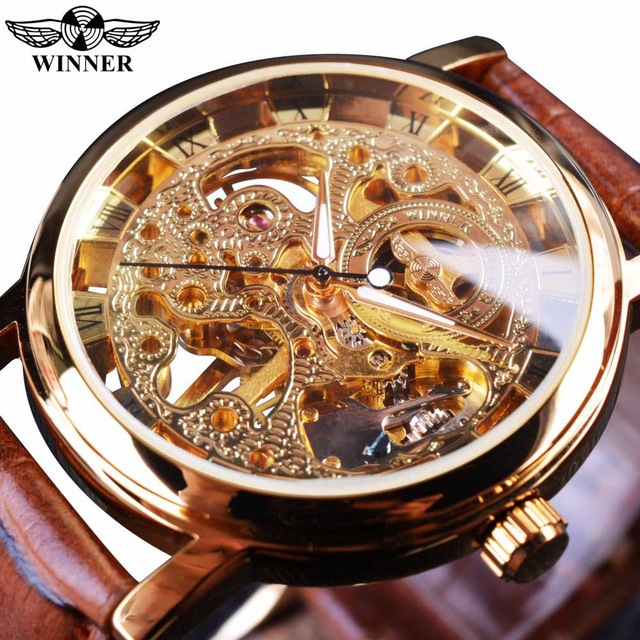 T-winner full hollow out men's and women's couple mechanical watch belt Watch