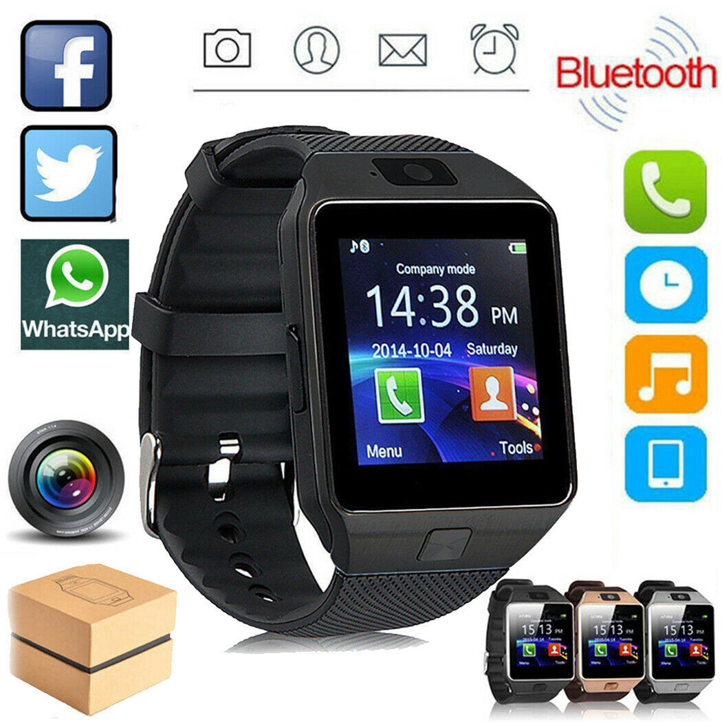 Dz09 smart watch Bluetooth children's phone watch touch screen card multi language smart wearable call